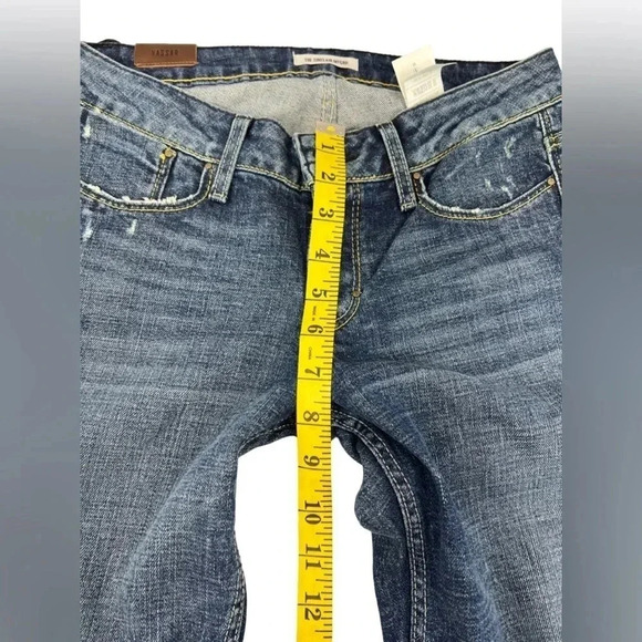 NWT Sinclair MFGRP. vassar the channel boot distressed jeans Size 27 - Picture 7 of 16